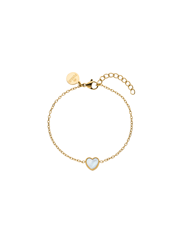 Shimmering Heart Armband