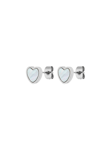 Shimmering Heart Earrings