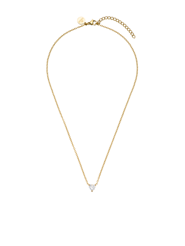 White Heart Kette