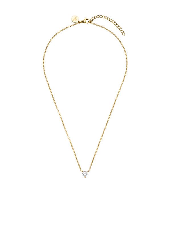 White Heart Kette