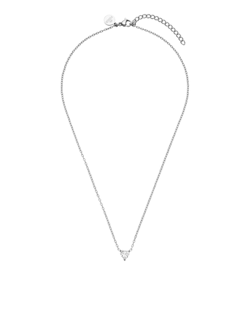 White Heart Kette