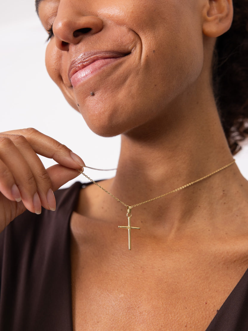 Fine Cross Kette