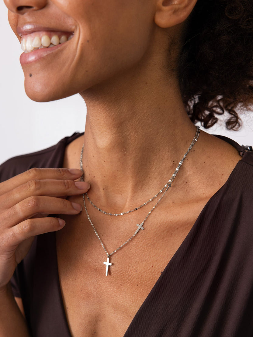 Two Layers Cross Kette