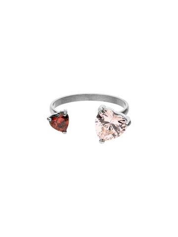 Anillo Double Heart