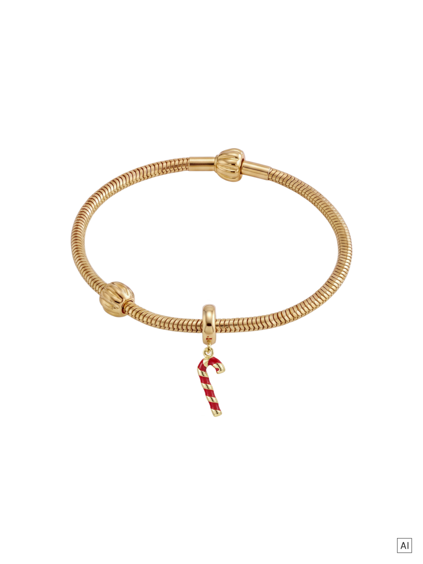 LEI Candy Cane Charm