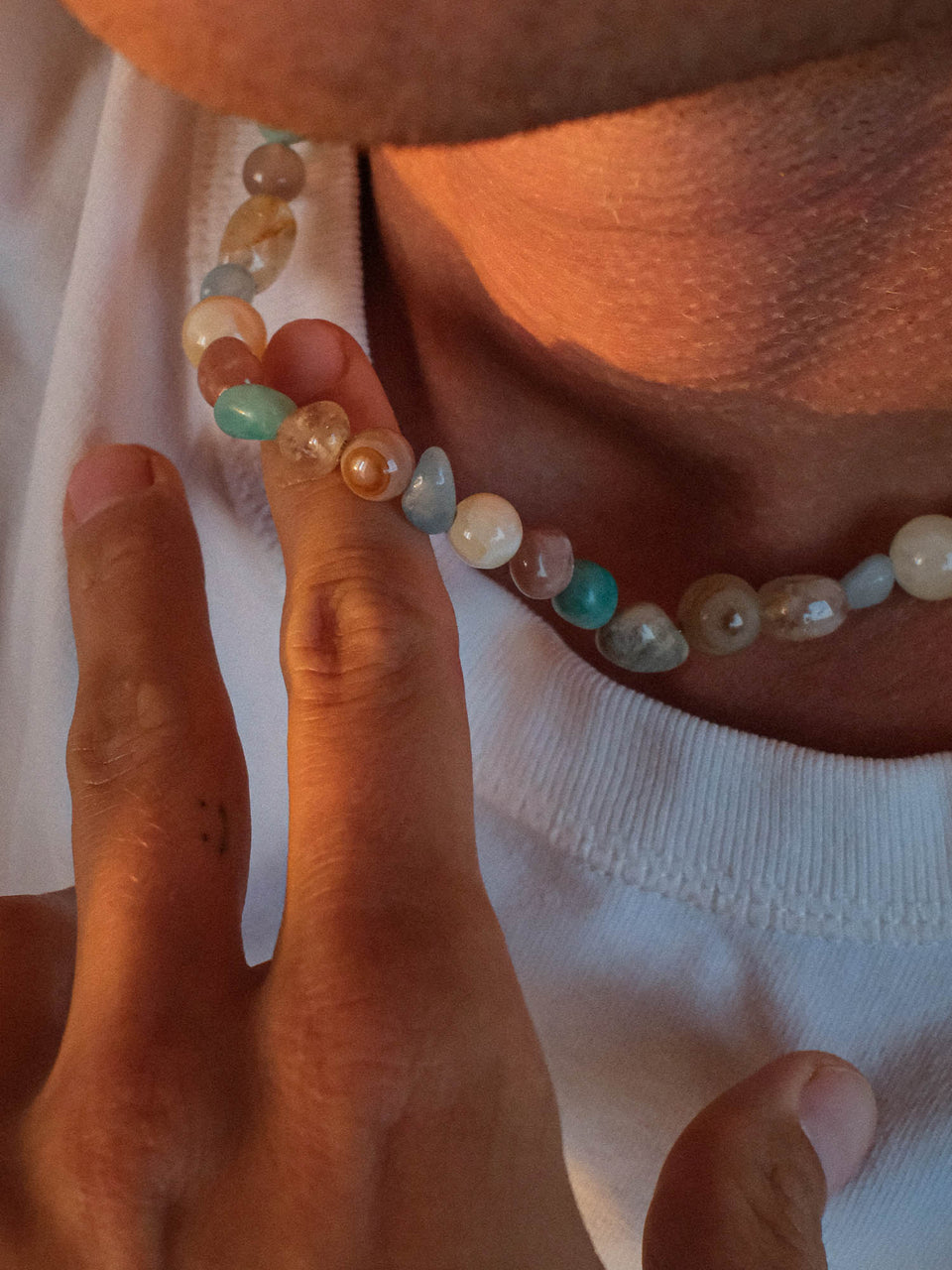 Tide Gemstone Necklace