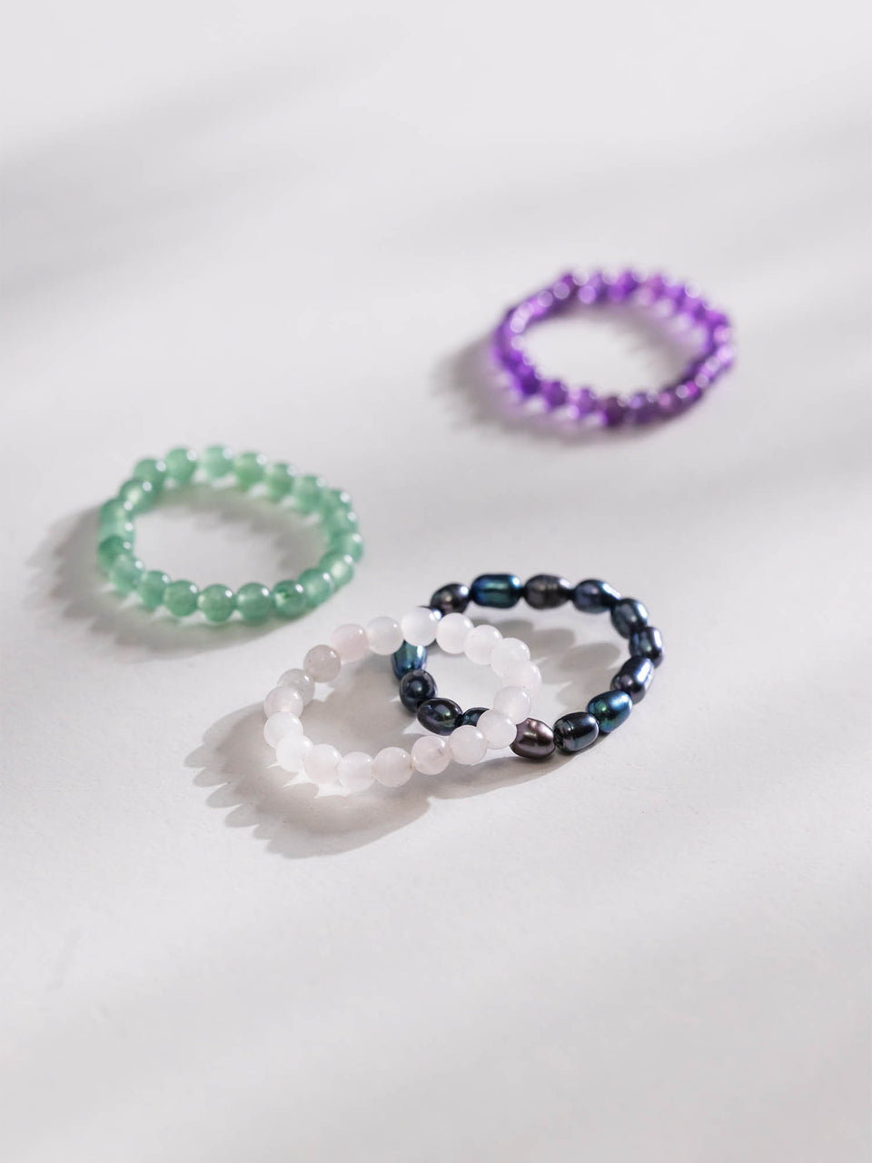 Aventurine Light Anxiety Ring