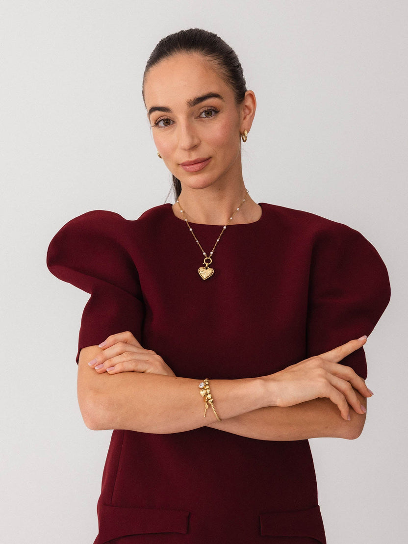 LEI Vintage Herz Charm