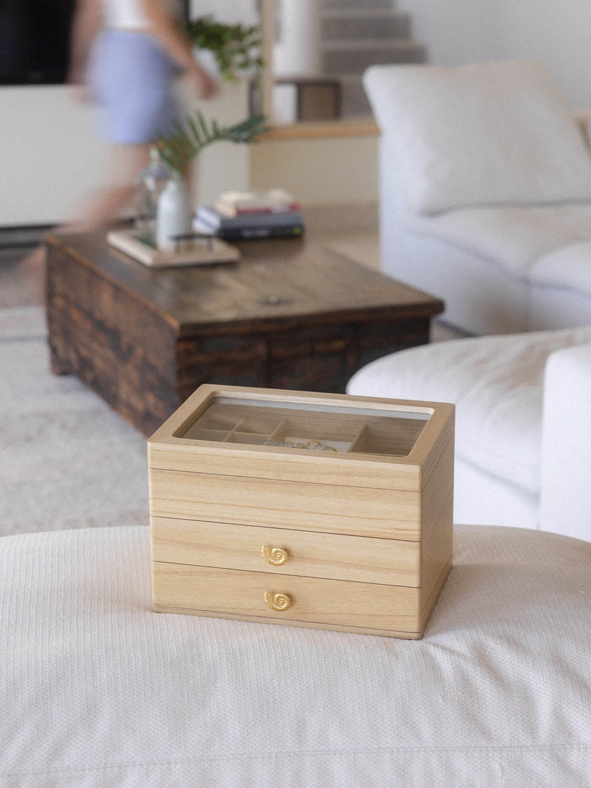 Wood Schmuckorganizer