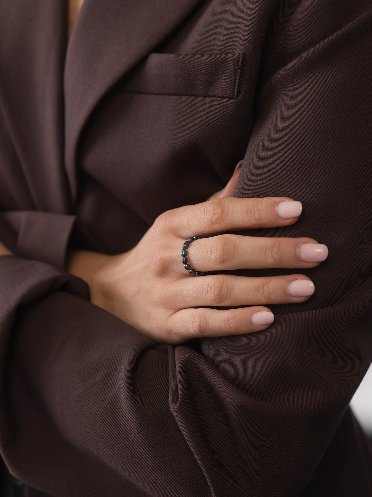 Pearly Anxiety Perlenring