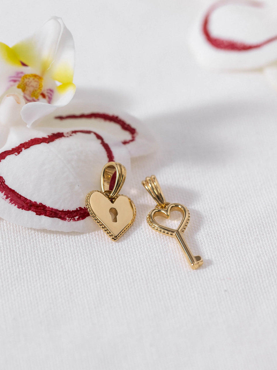 Key To My Heart Charm Set