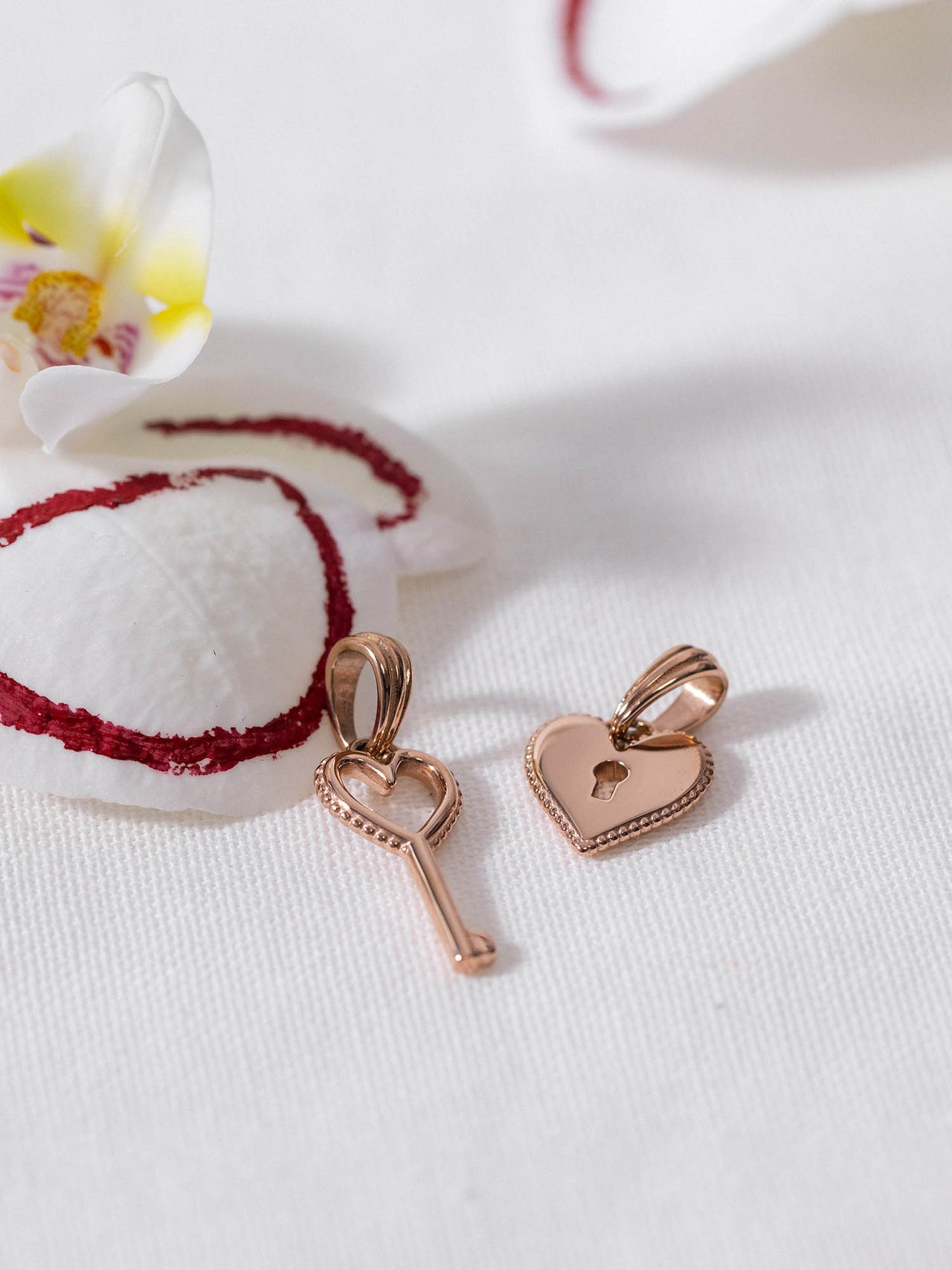 Key To My Heart Charm Set