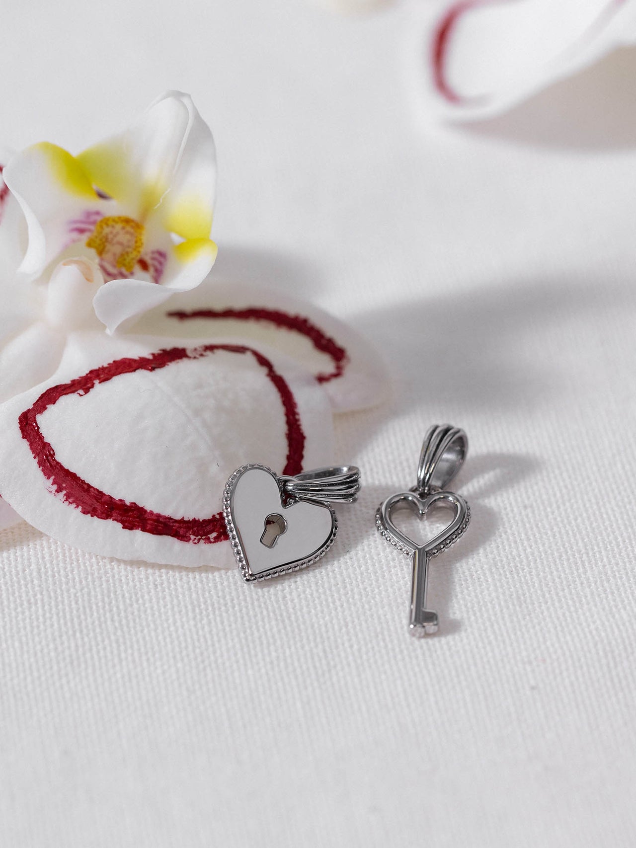 Key To My Heart Charm Set