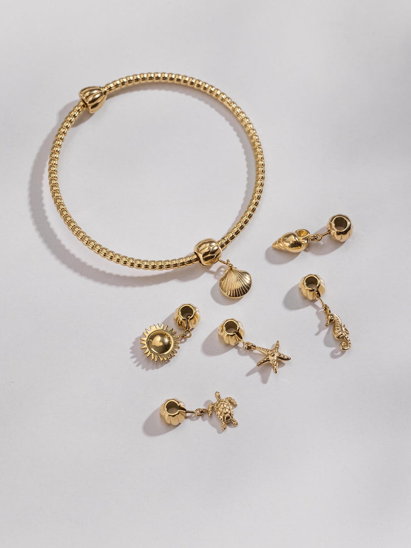 LEI Twisted Seashell Charm