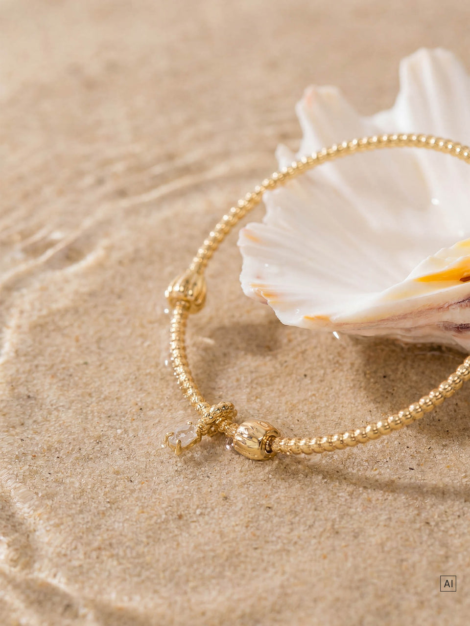 LEI Geburtsstein Charm April Bergkristall