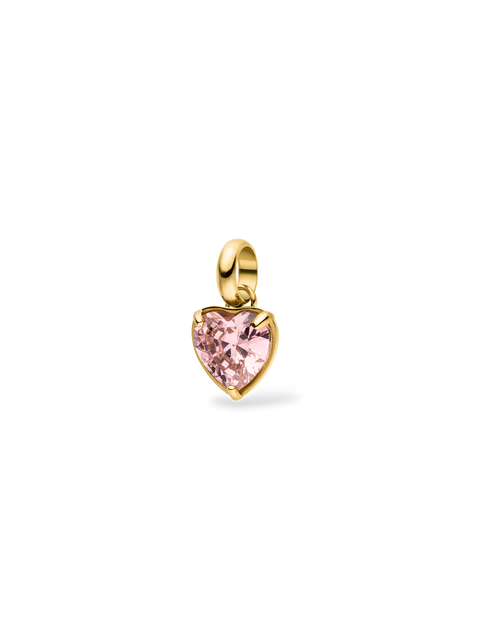 Pink Heart Charm