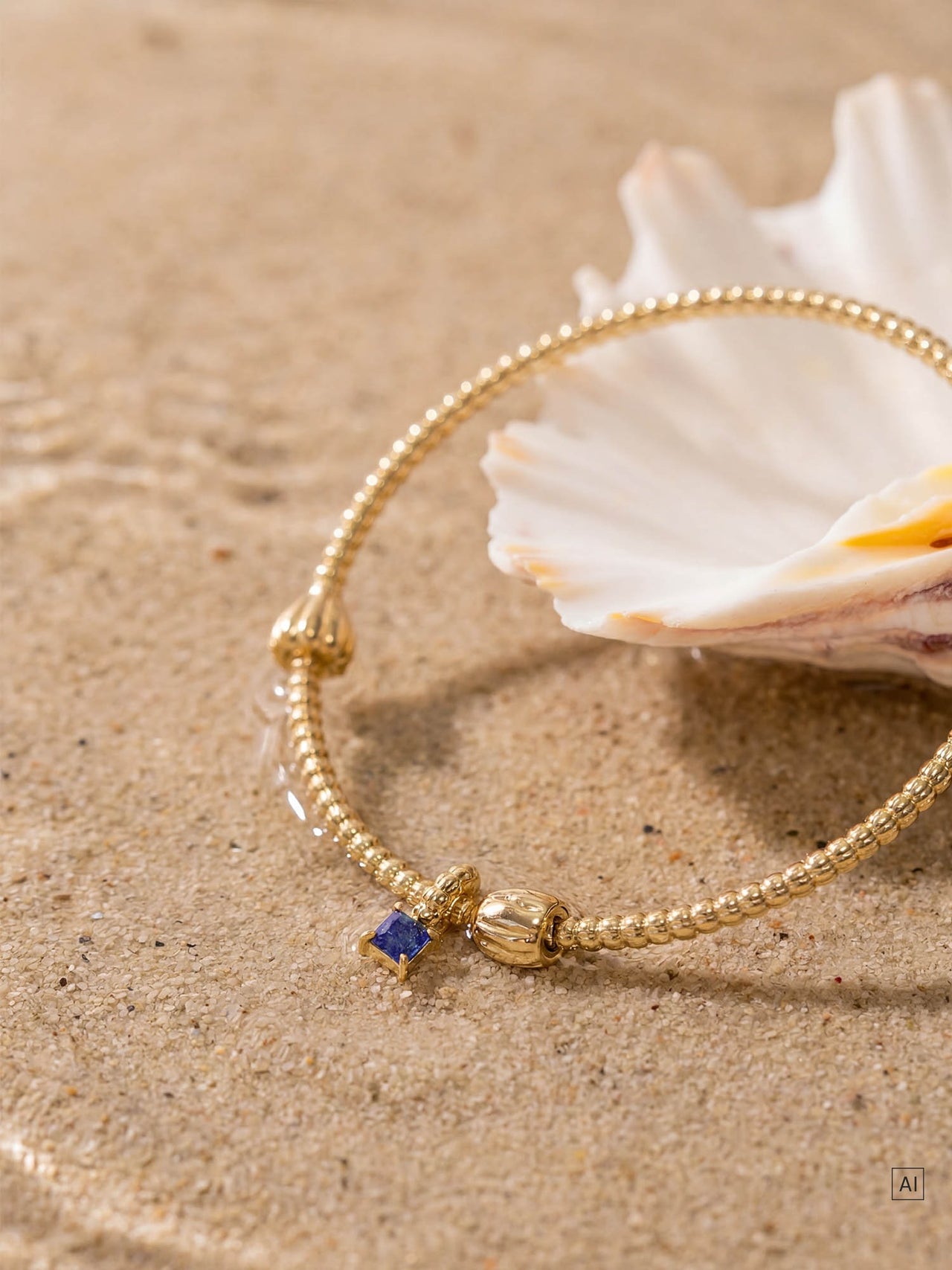 LEI Geburtsstein Charm September Lapislazuli