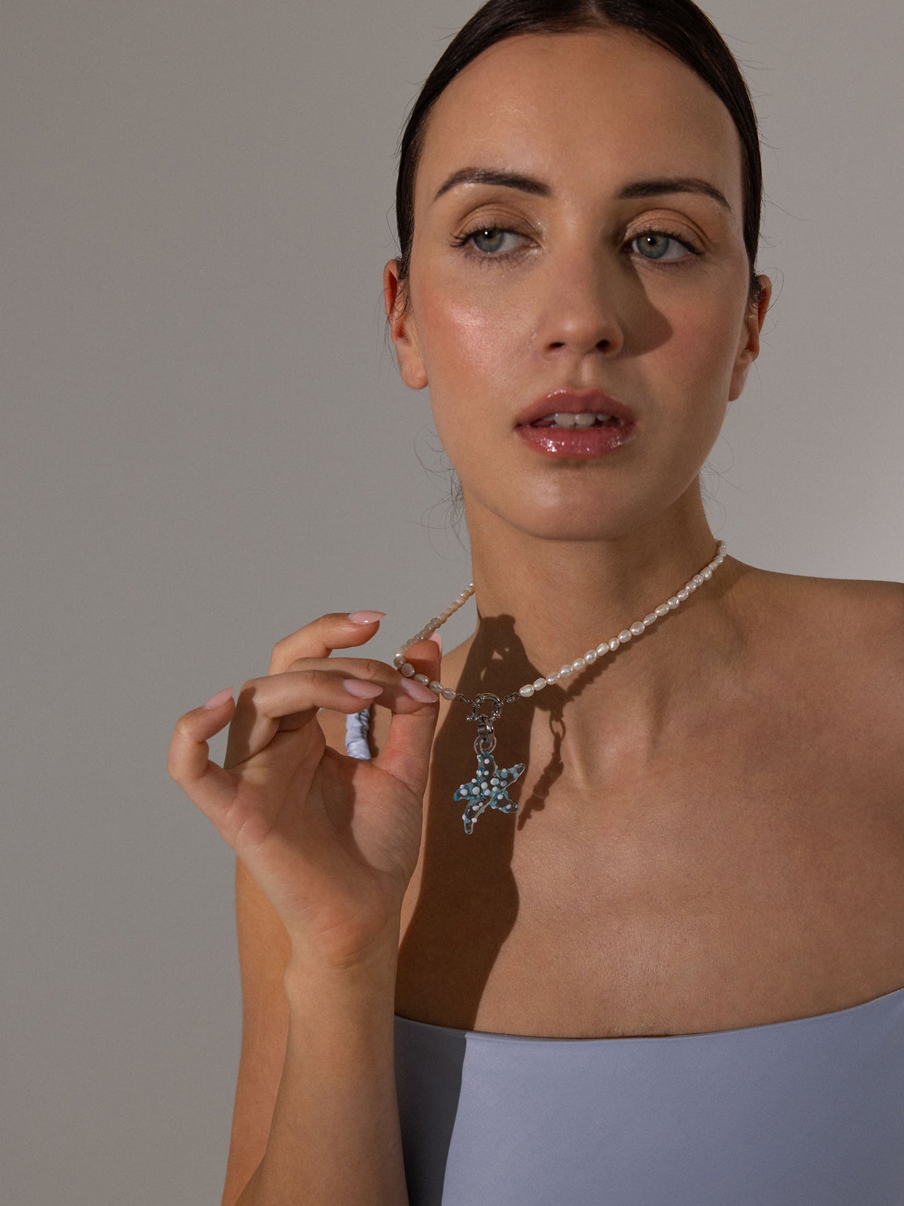 Glass Starfish Charm