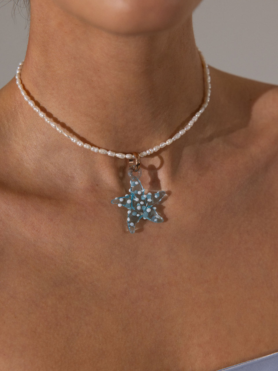 Glass Starfish Charm