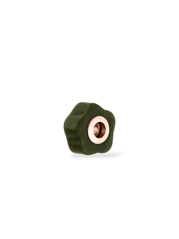 LEI Jade Flower Charm