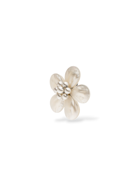 Pearly Flower Charm