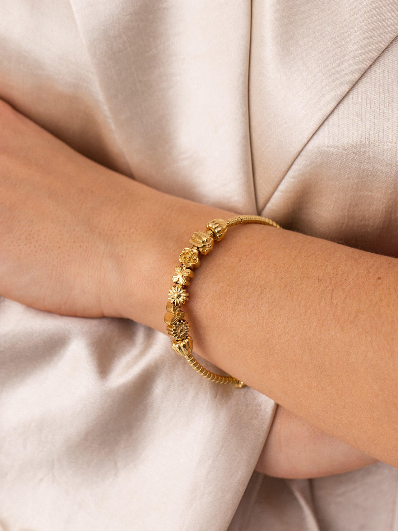 LEI Mohnblumen Charm - Geburtsblume August