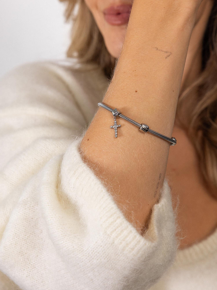 LEI Cross Charm