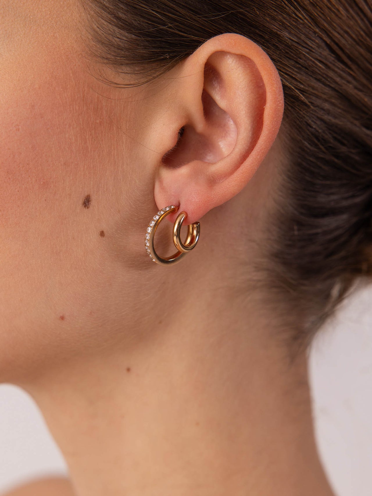 Double Glitter Earrings