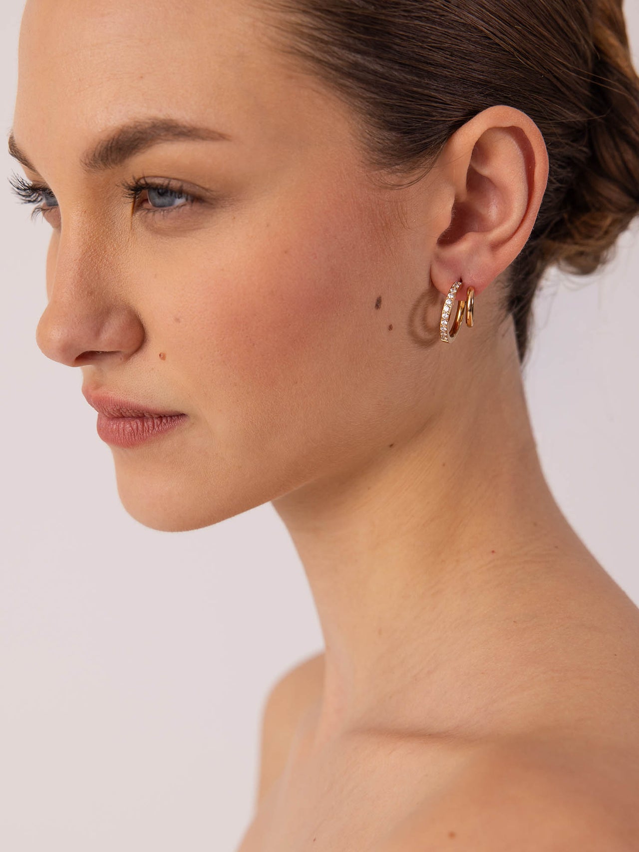 Double Glitter Earrings