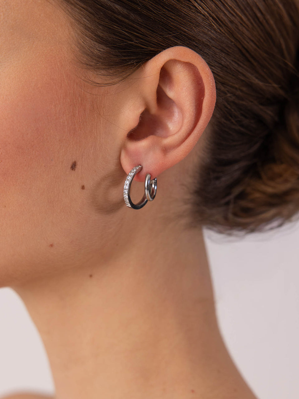 Double Glitter Earrings