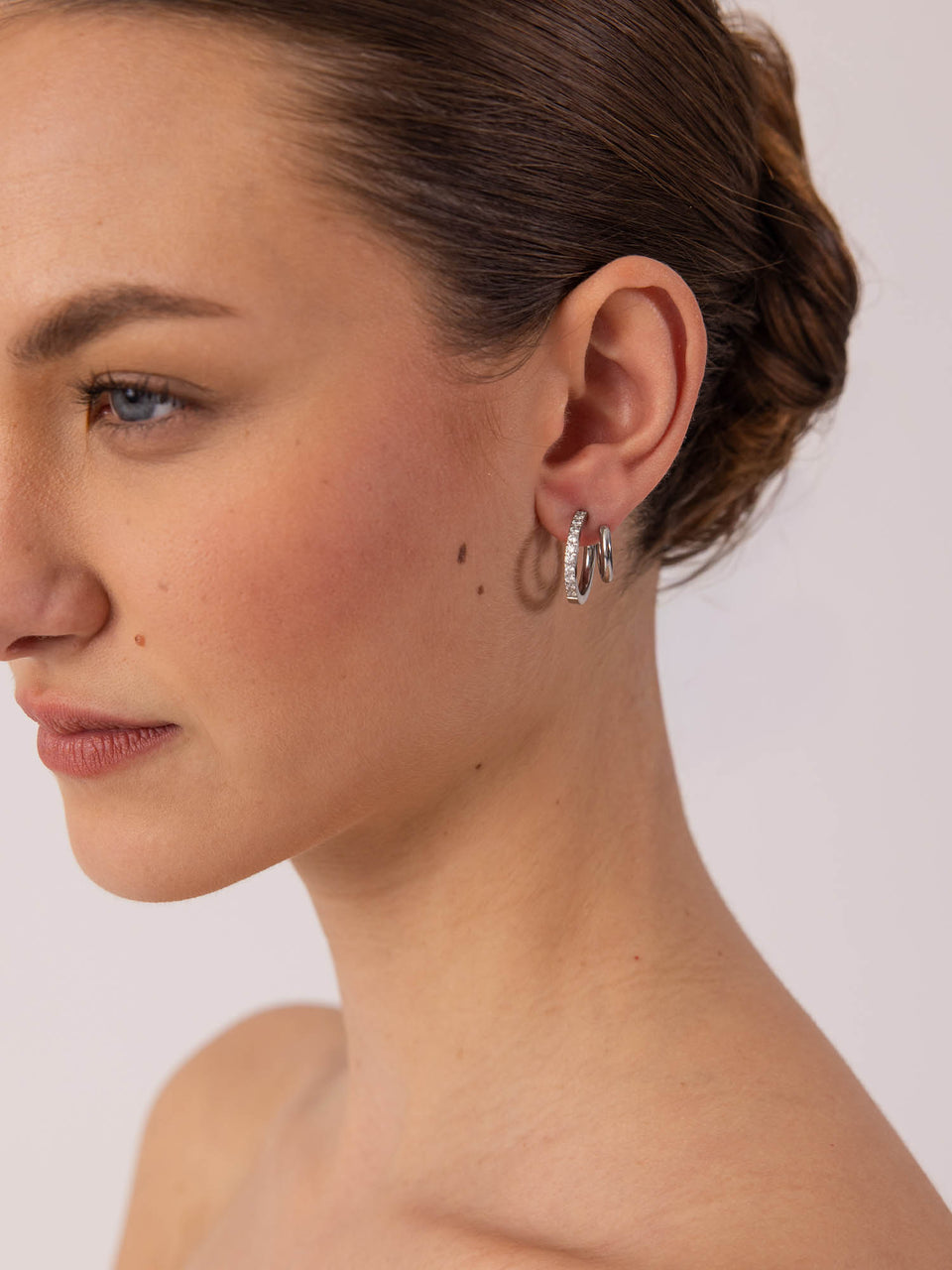 Double Glitter Earrings