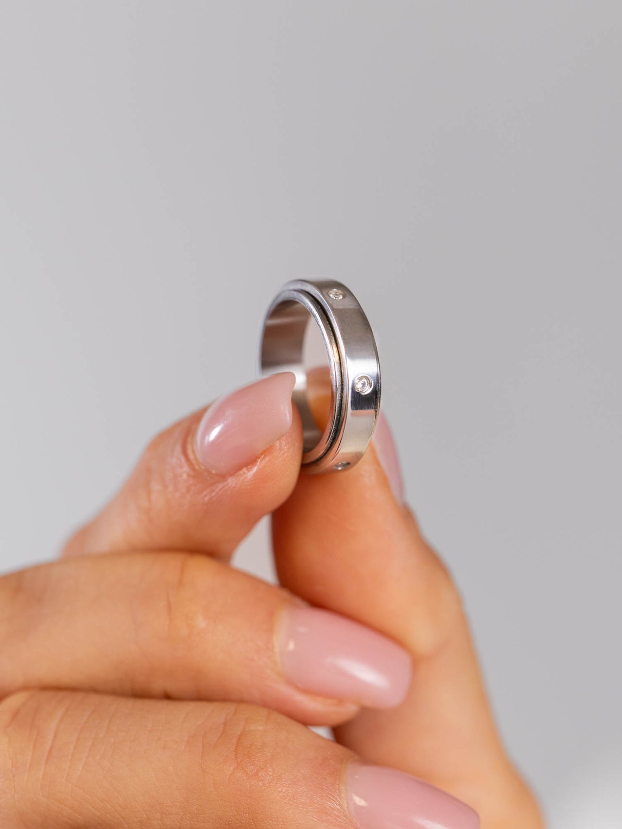 Glitter Fidget Anxiety Ring