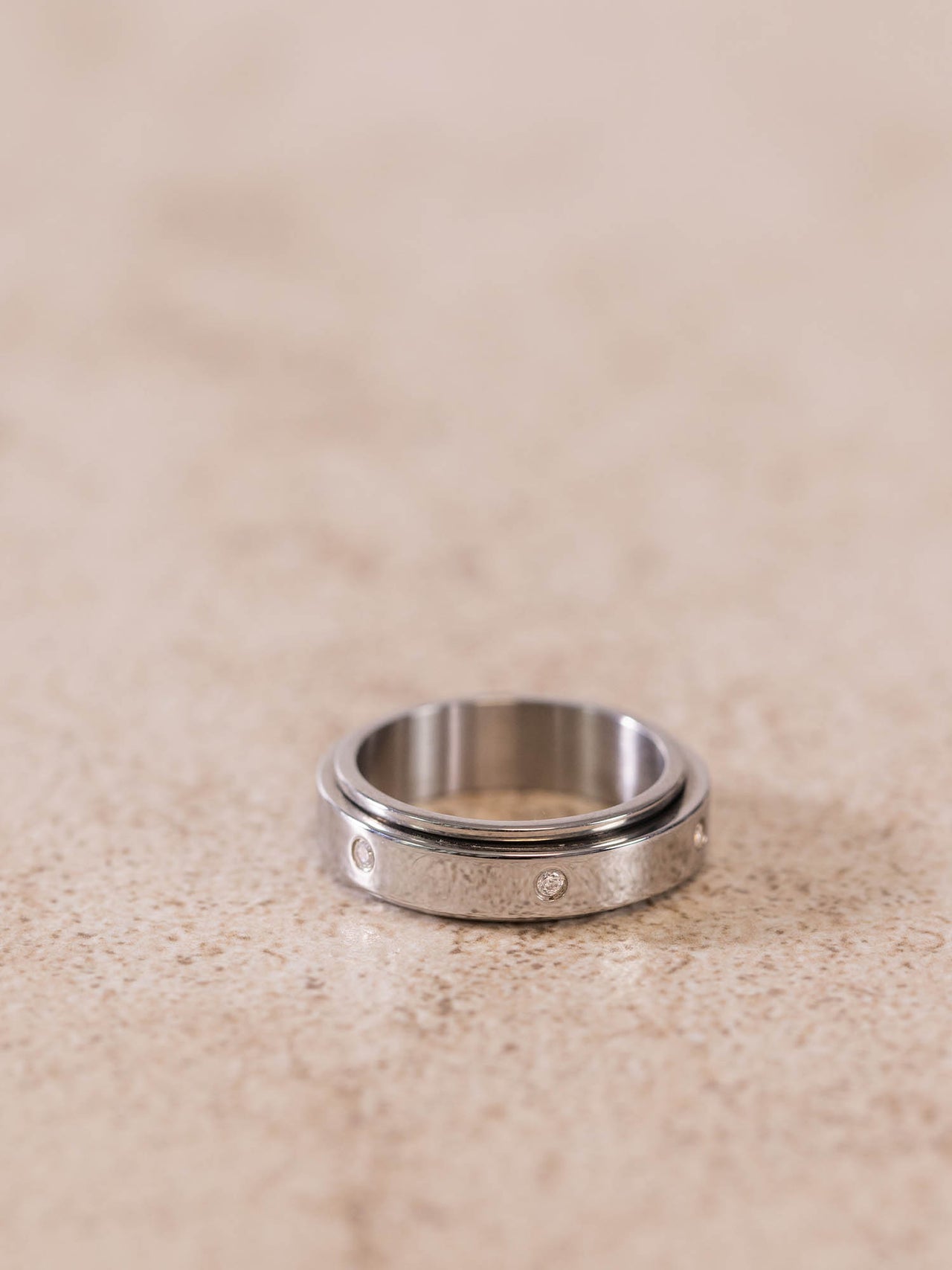 Glitter Fidget Anxiety Ring