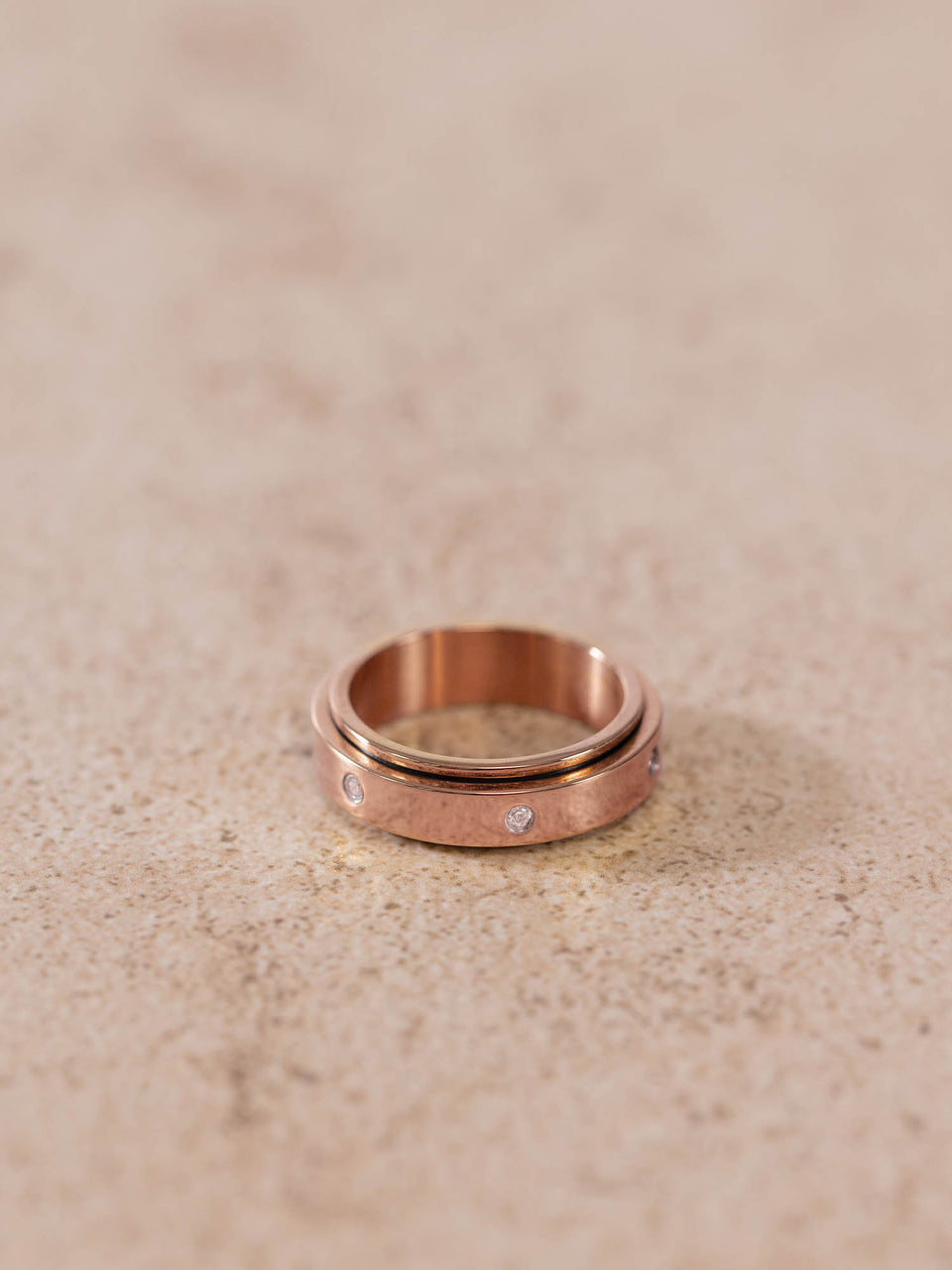 Glitter Fidget Anxiety Ring