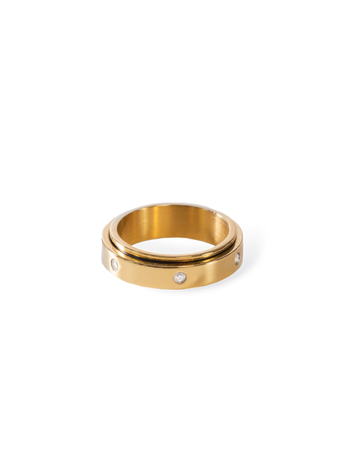 Purelei Shade Anxiety Fidget-ring voor dames, van duurzaam roestvrij staal, waterdichte ringen, verstelbare maten, verkrijgbaar van 50-66, damessieraden, 50-56, Roestvrij staal, Geen edelsteen Purelei Shade Anxiety Fidget-ring voor dames, van duurzaam roestvrij staal, waterdichte ringen, verstelbare maten, verkrijgbaar van 50-66, damessieraden, 50-56, Roestvrij staal, Geen edelsteen