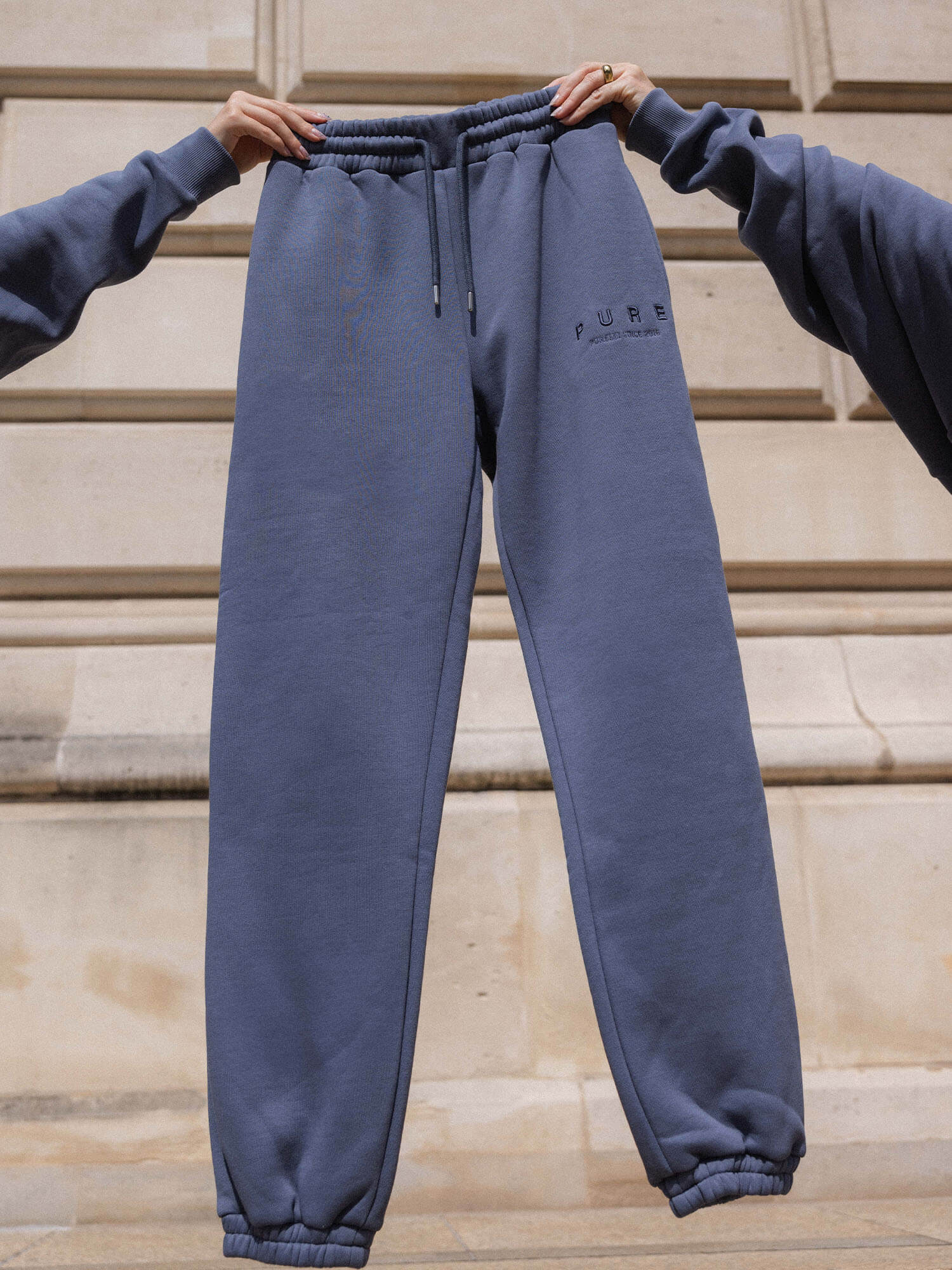 Feeling Pure Sweatpants Dark Blue