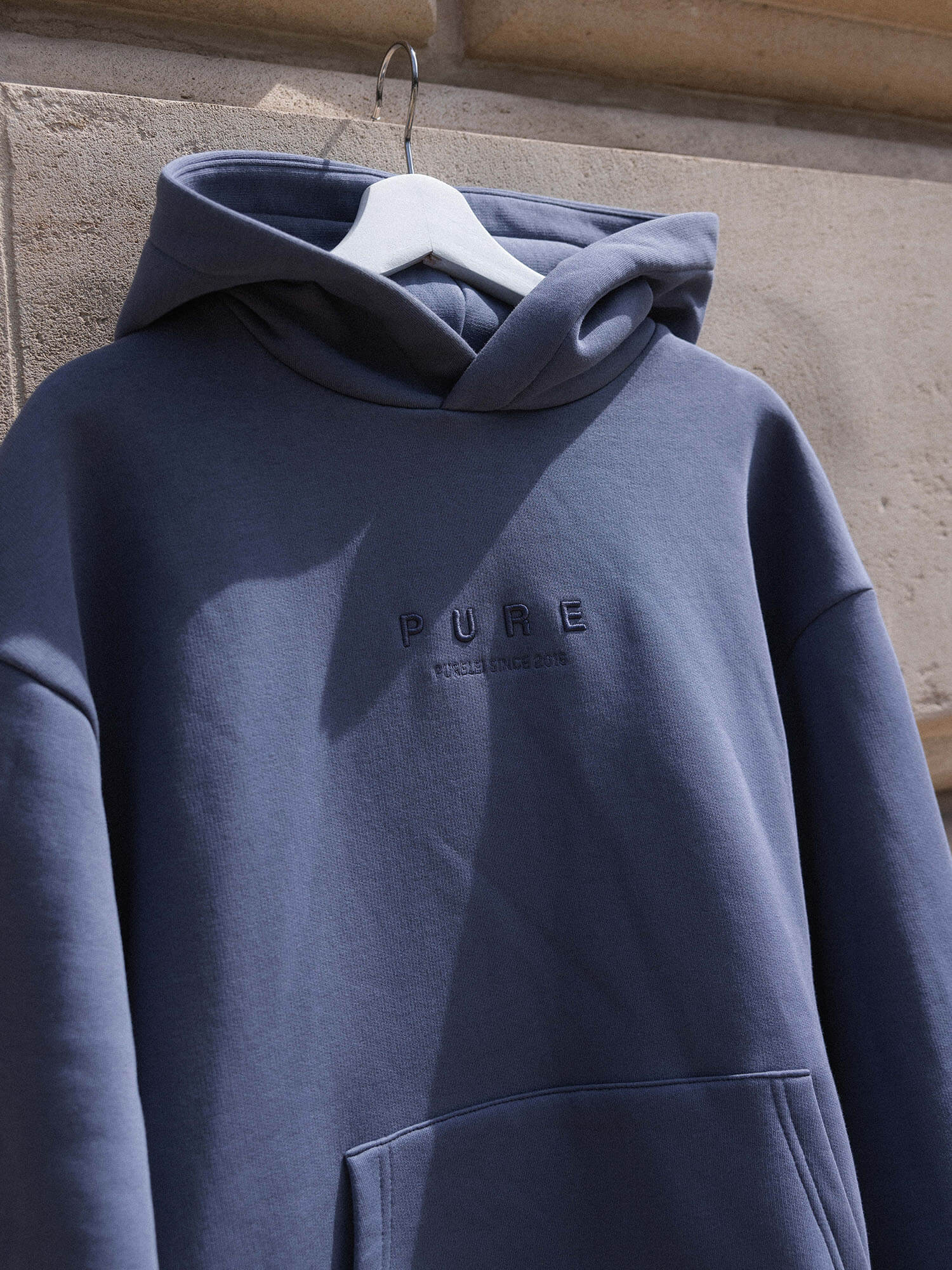 Feeling Pure Hoodie Dark Blue