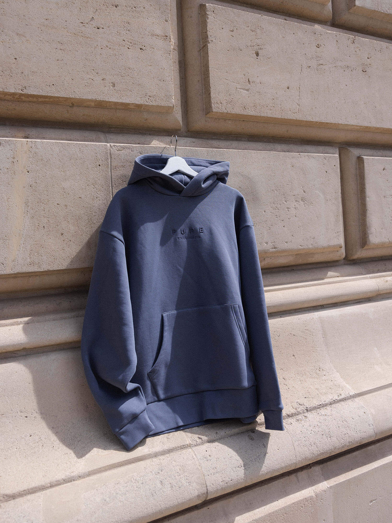 Feeling Pure Hoodie Dark Blue