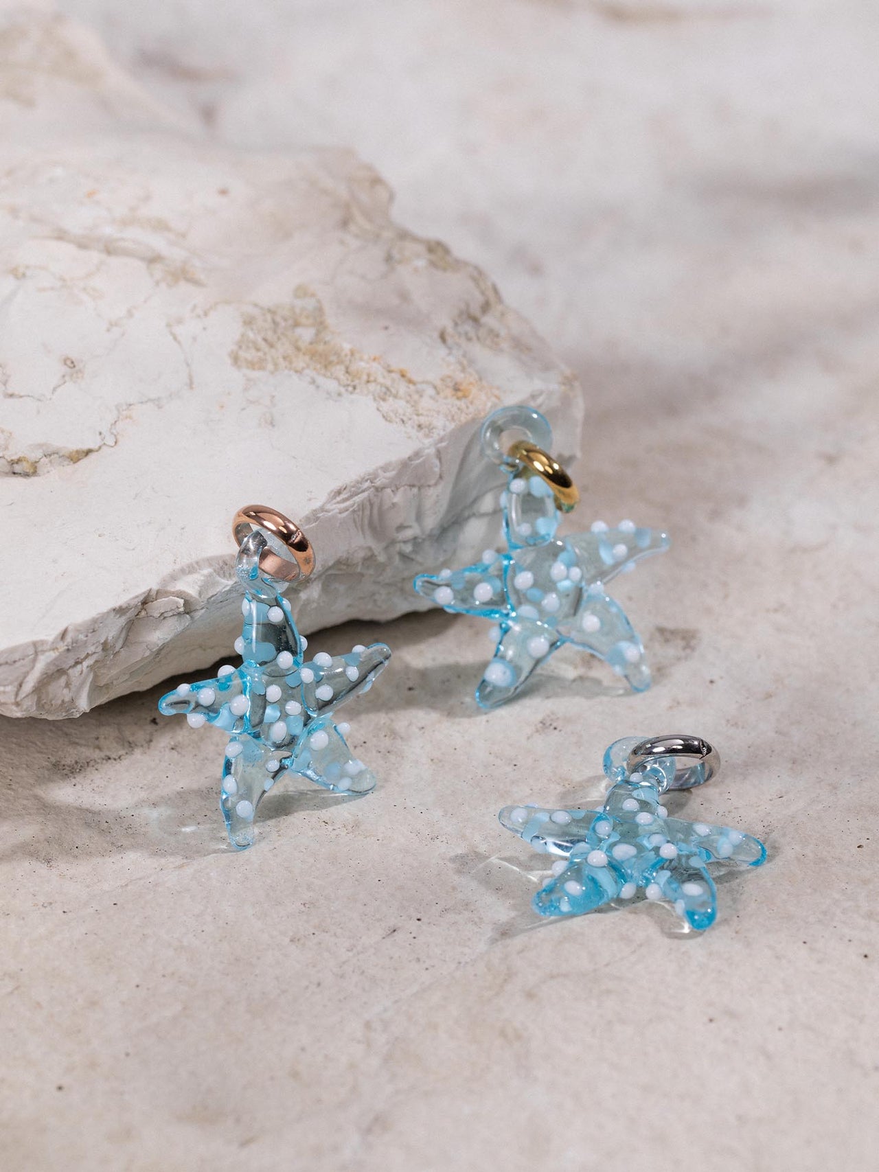 Glass Starfish Charm