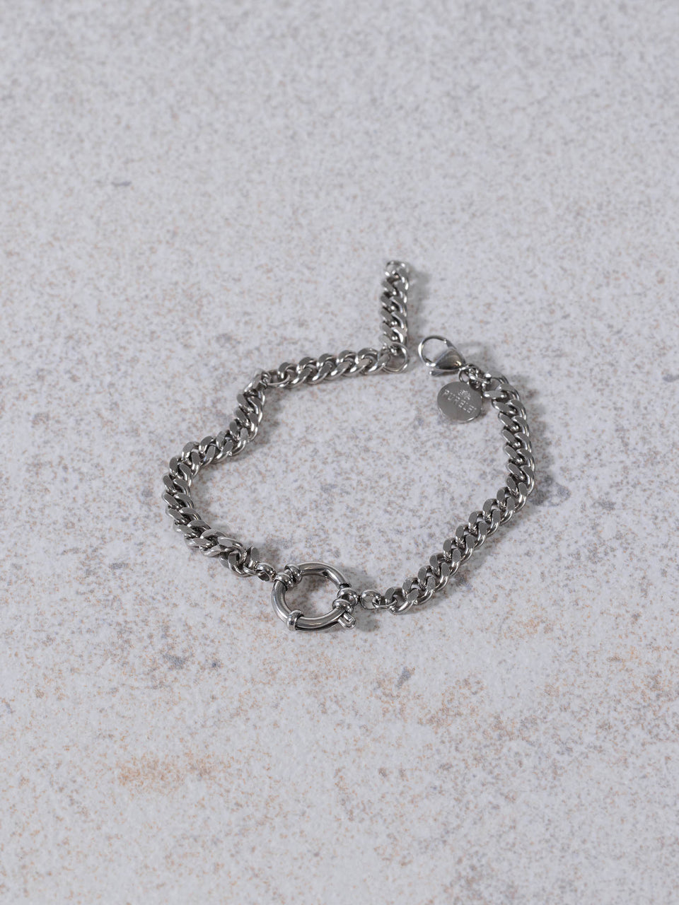 Curb Chain Charm Armband