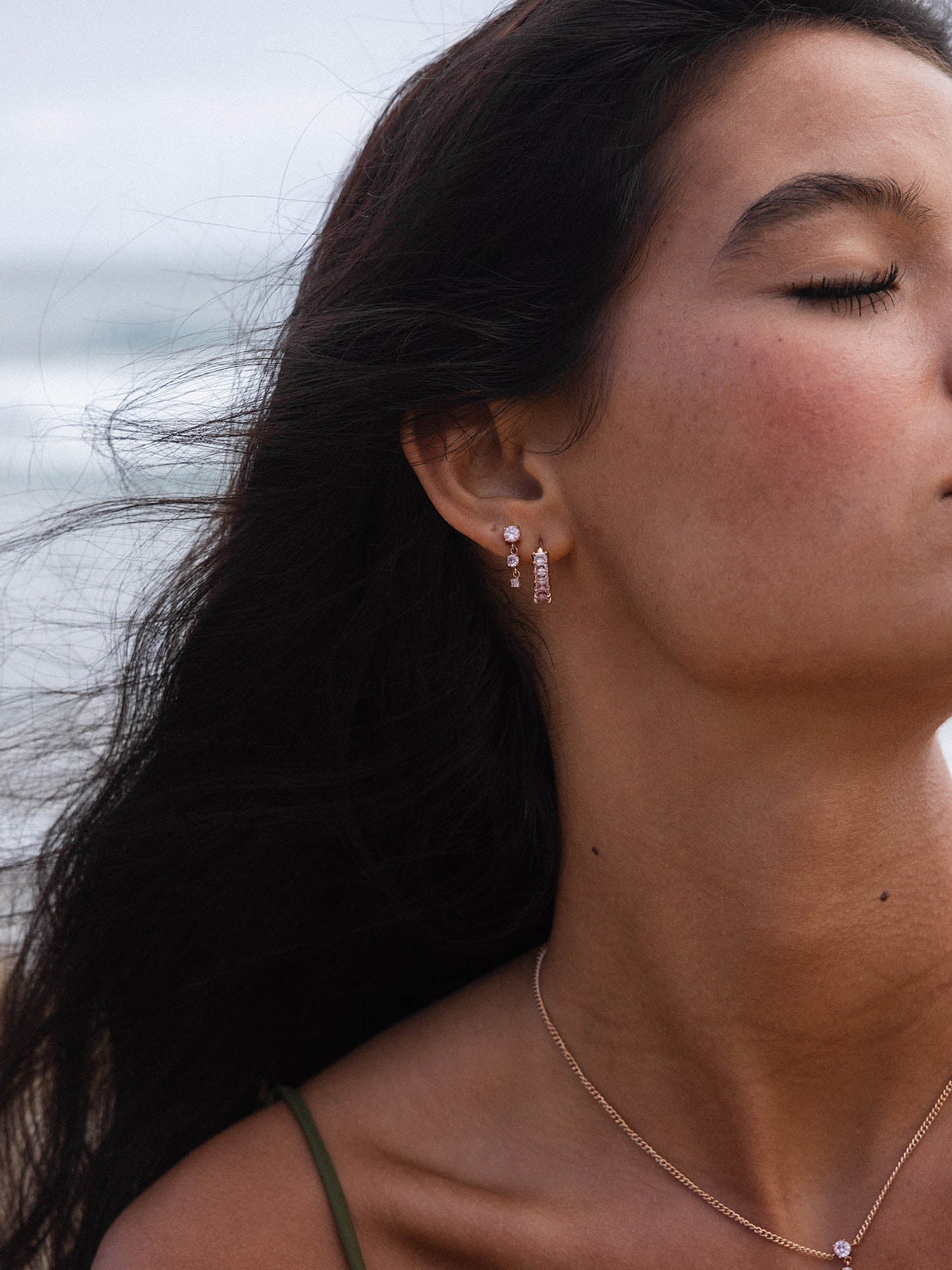 Pink Glamour Earrings