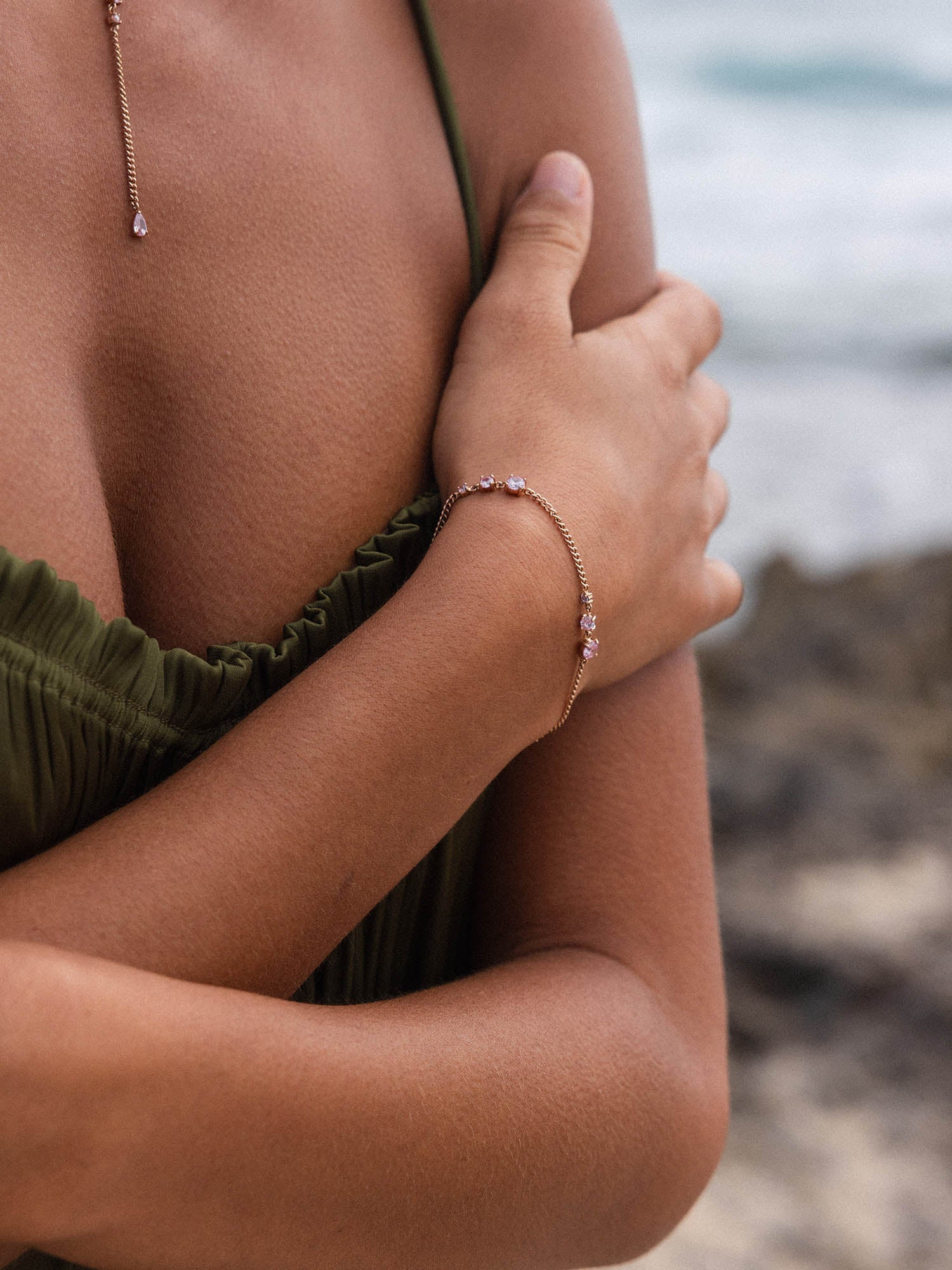 Pink Glamour Bracelet