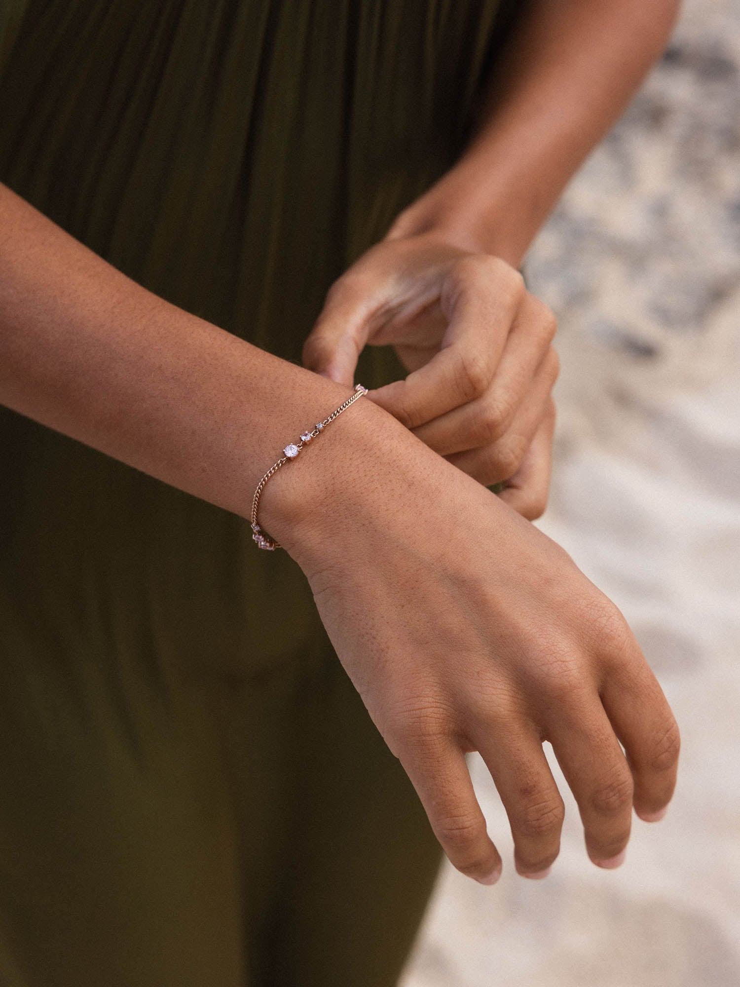 Pink Glamour Bracelet