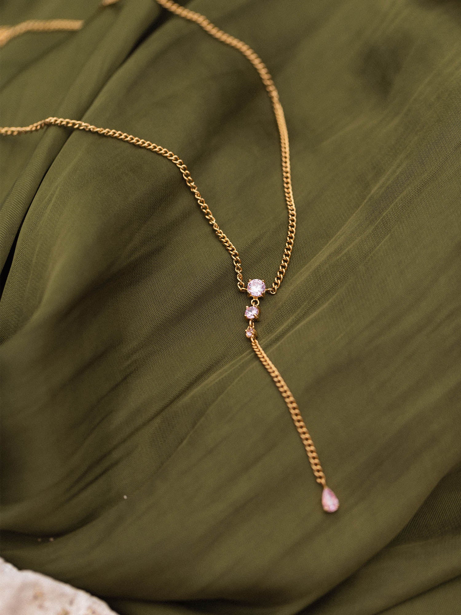 Pink Glamour Kette