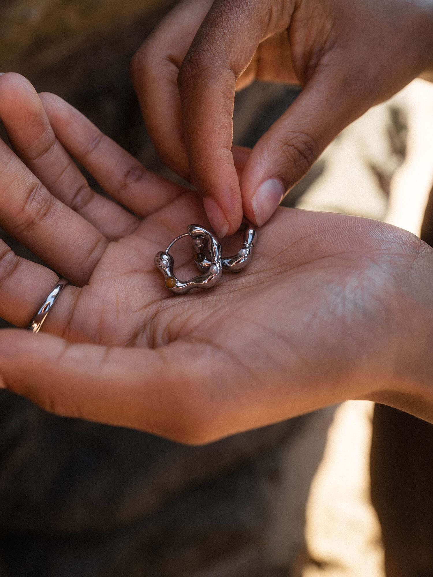 Golden Gaze Earrings