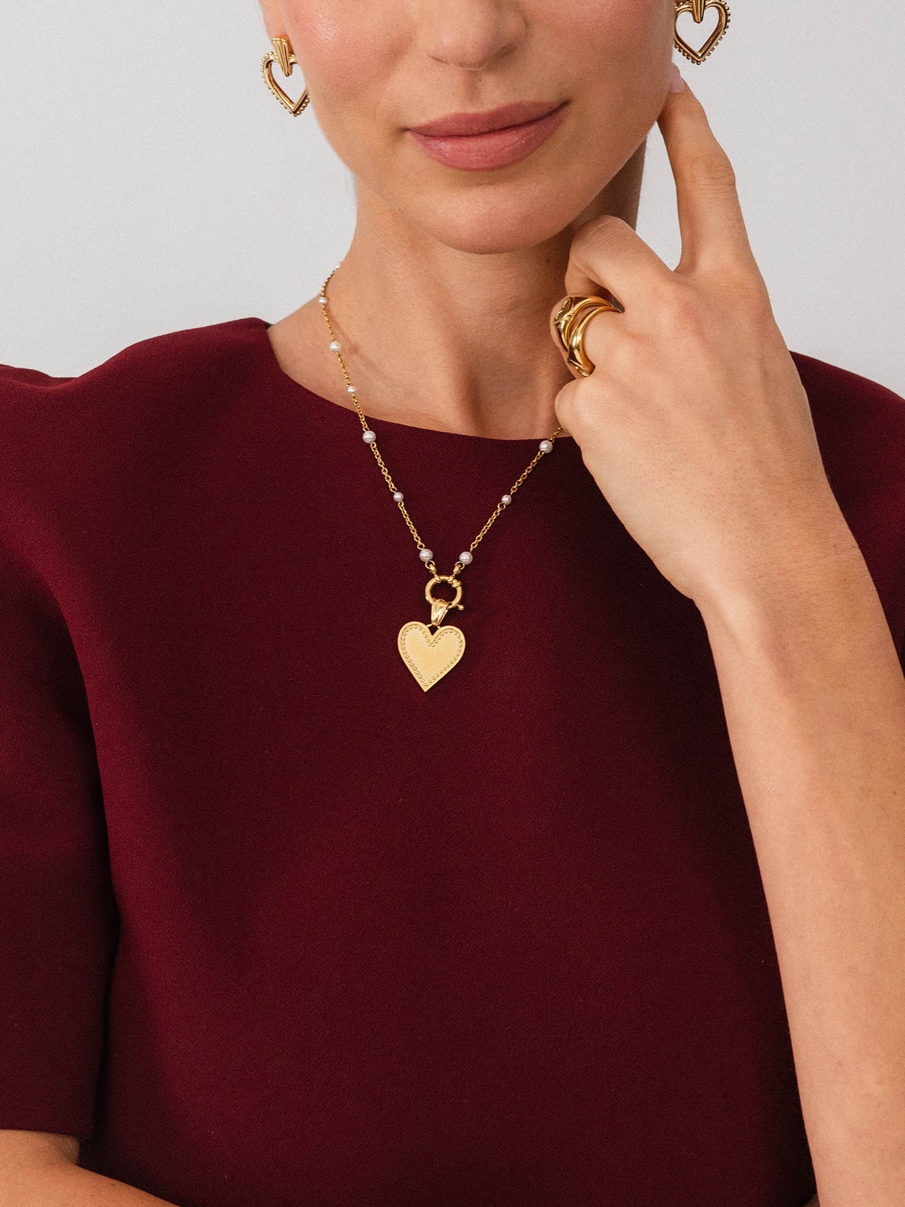 Devotion Heart Charm