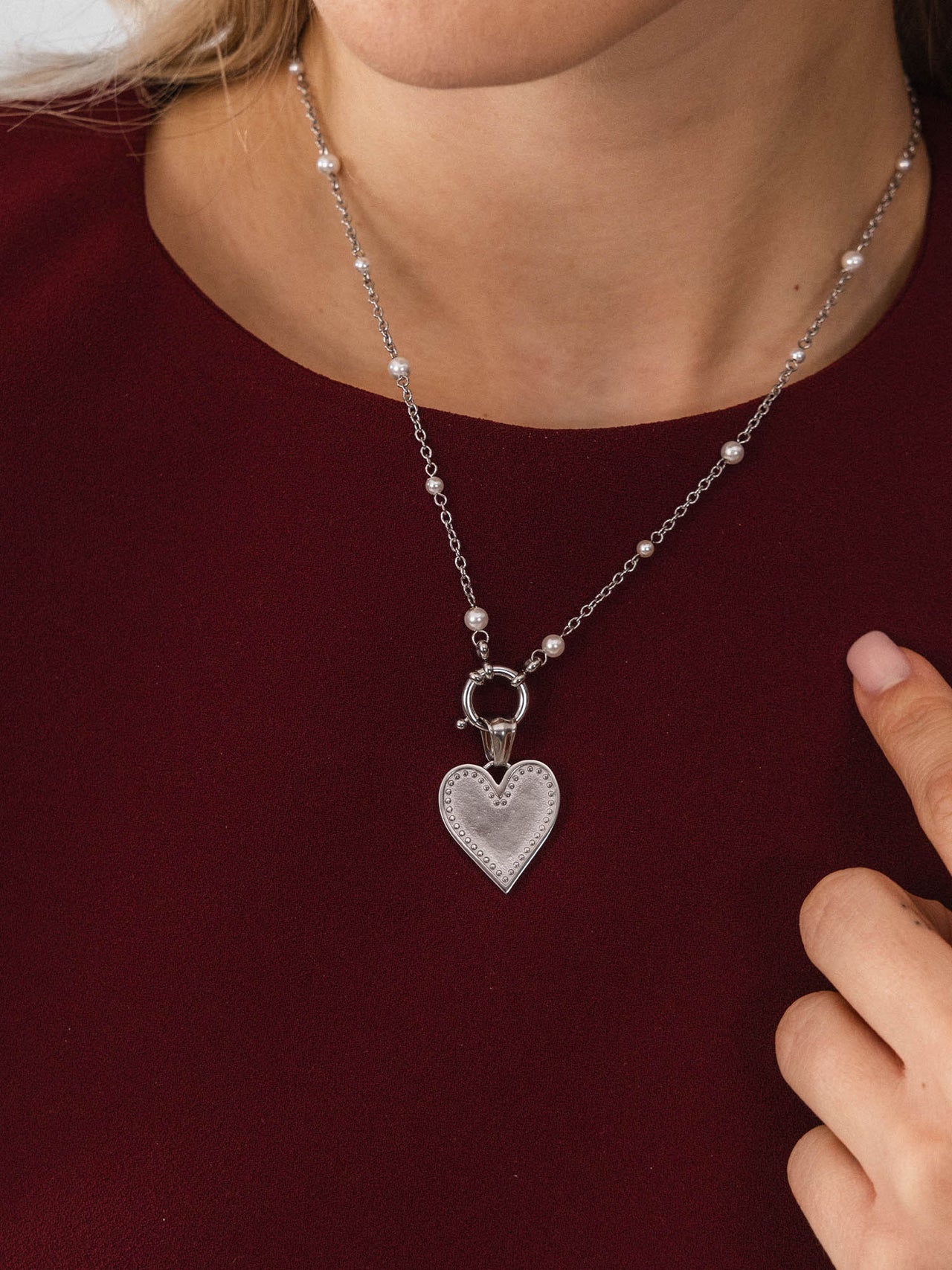 Devotion Heart Charm