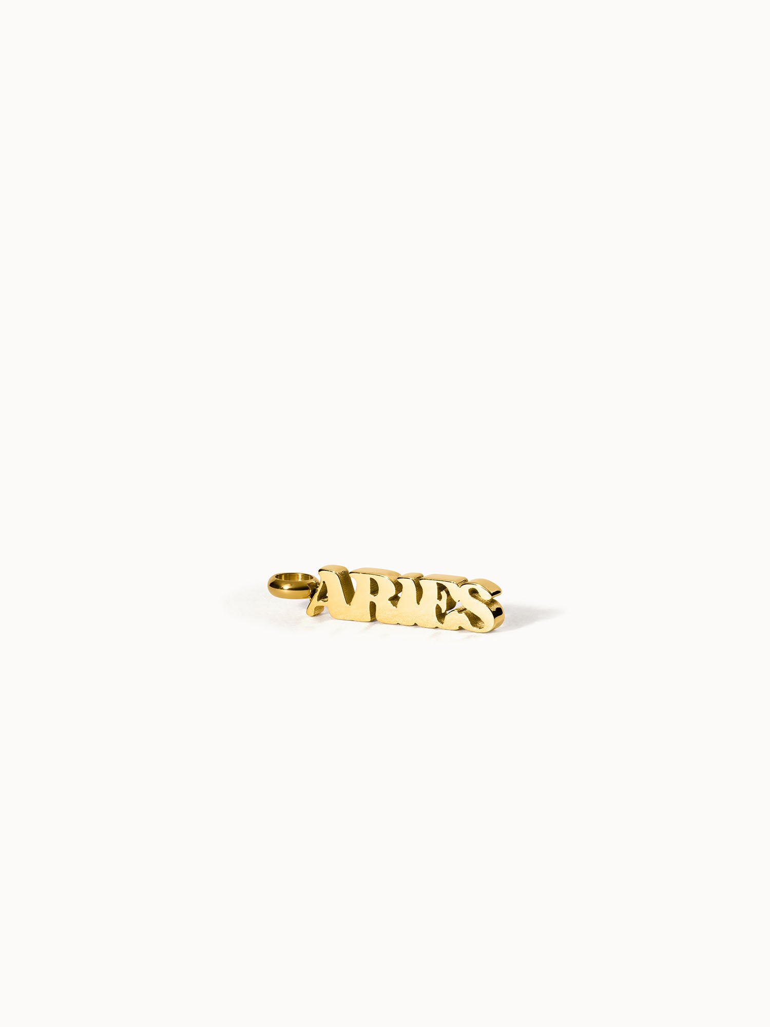 Aries Letter Charm