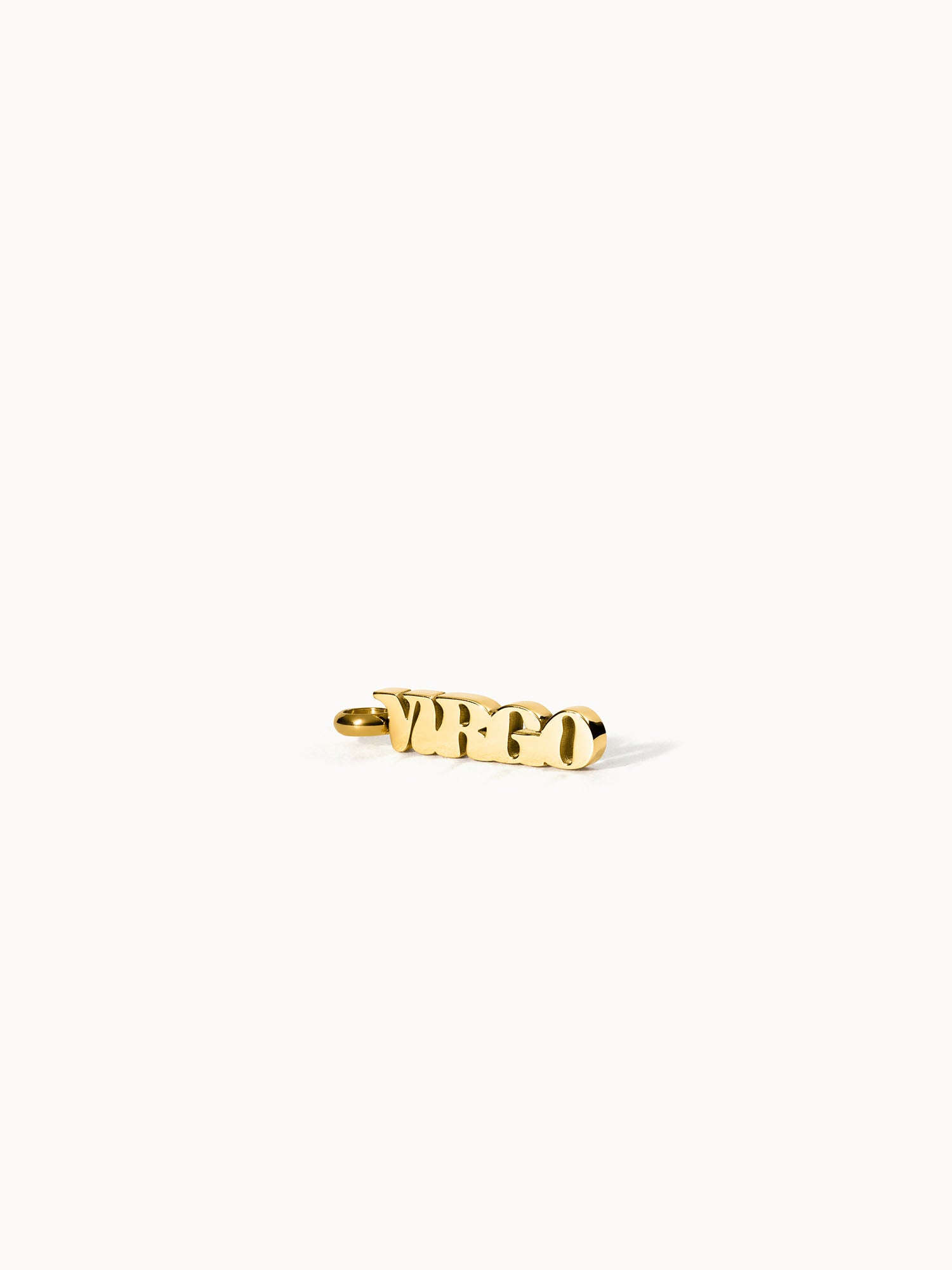 Virgo Letter Charm