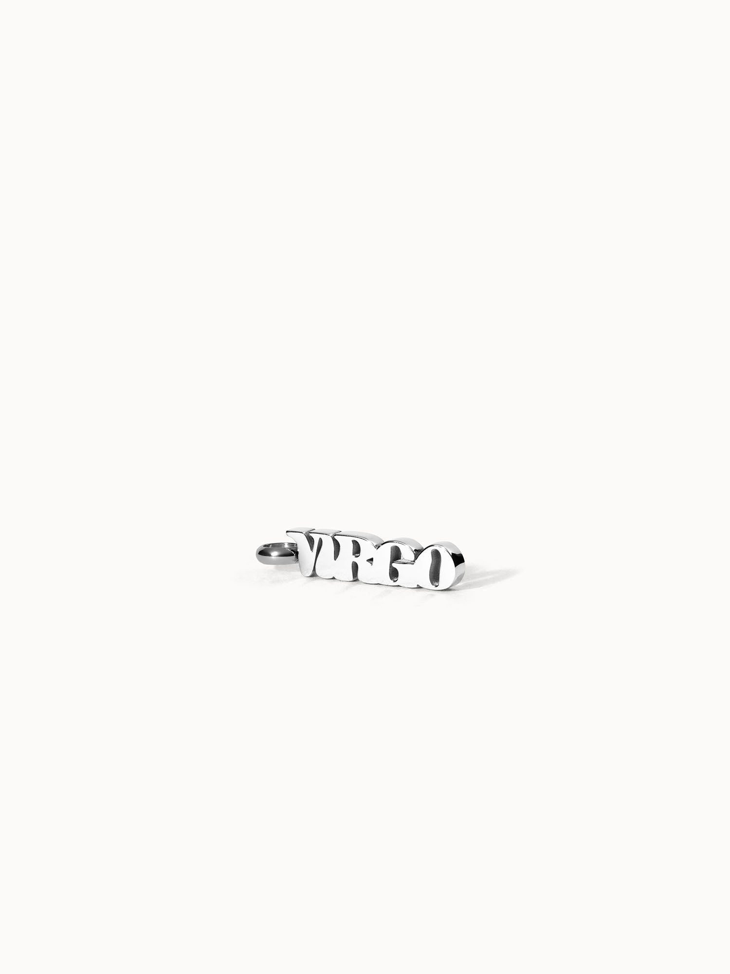 Virgo Letter Charm